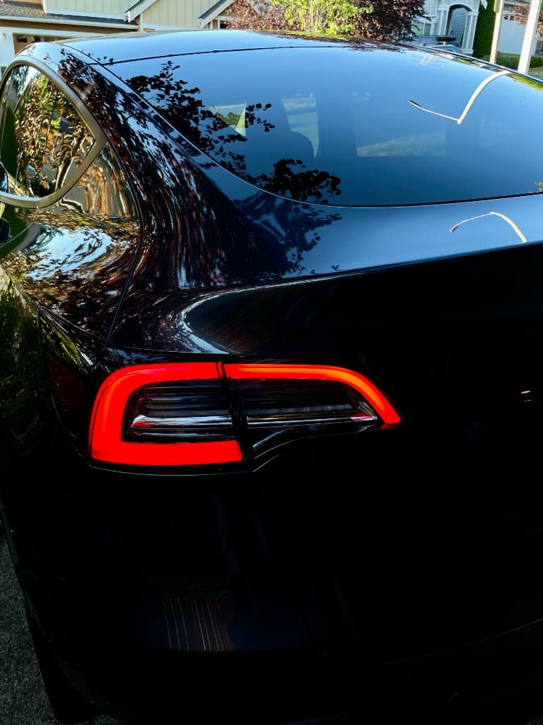 Reflective paint — exterior after detail